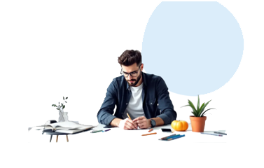 Student Studying